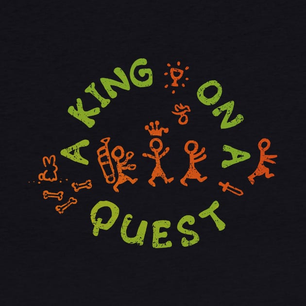 A King on a Quest by kg07_shirts